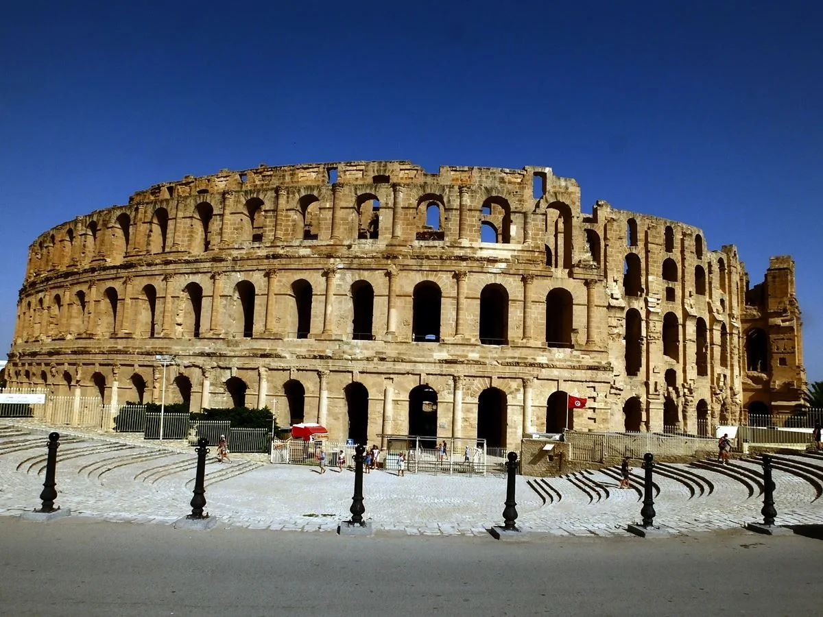 El Djem EXterior Ruta Túnez 