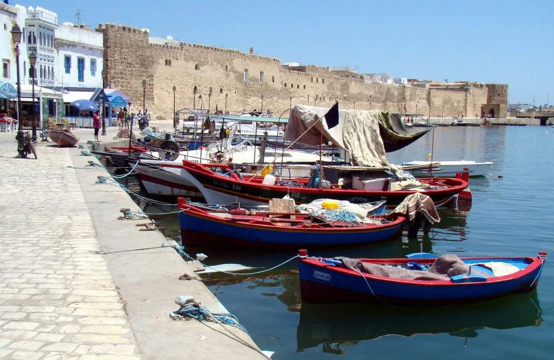 Bizerta Puerto Ruta Túnez