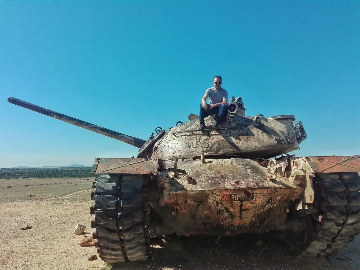 Old Tank Ruta Tunez