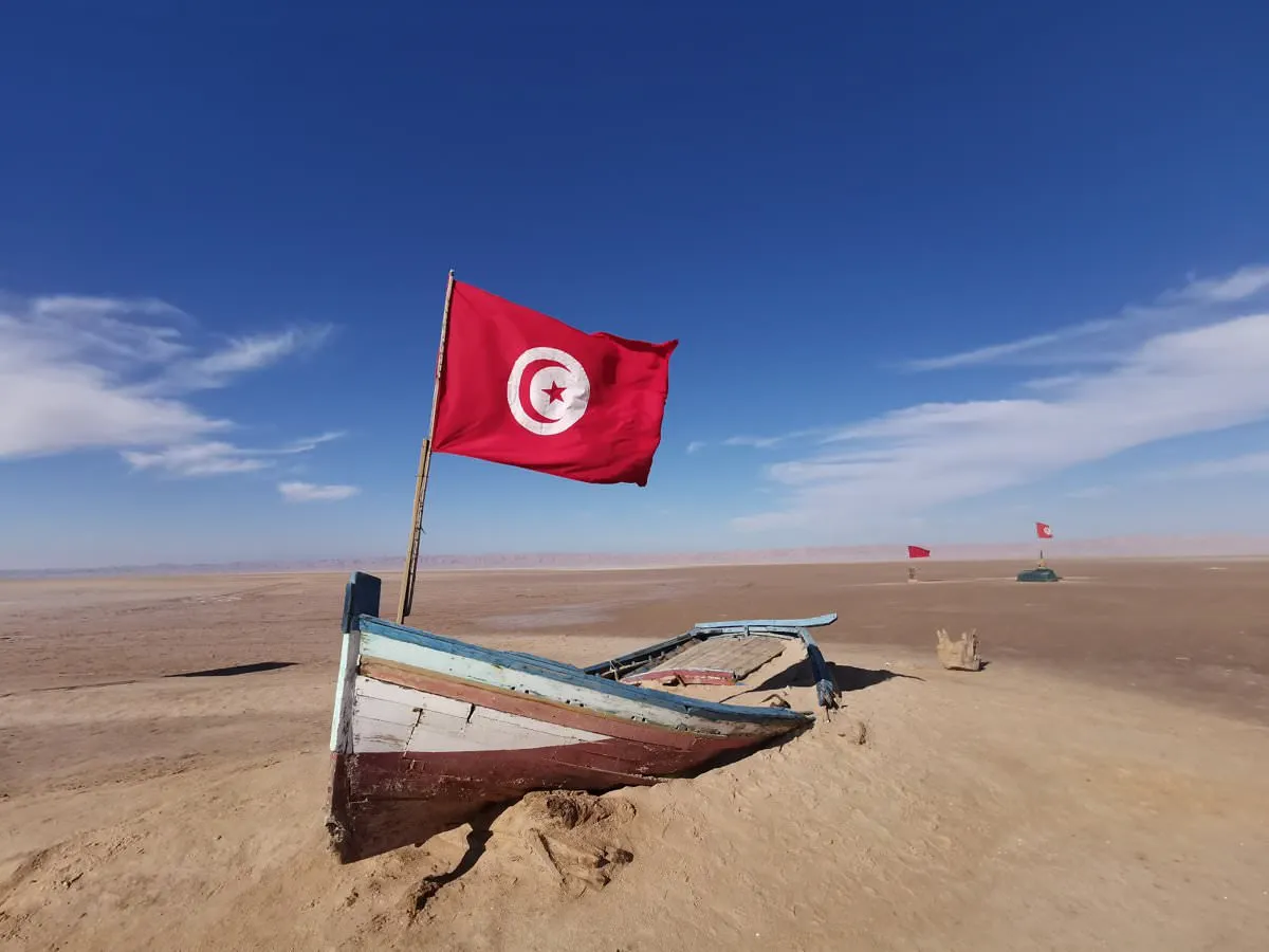 Chott Jerid Ruta Túnez